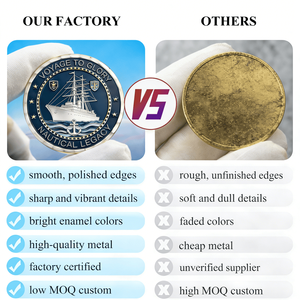 Moneda de recuerdo de aleación de <span class=keywords><strong>zinc</strong></span> grabada con logotipo personalizado, relieve 3D de metal, chapado en bronce, con diseño de atomo <span class=keywords><strong>y</strong></span> engranaje, innovación tecnológica - Product Image 3