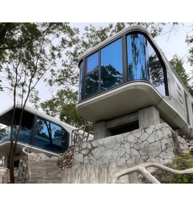 Lay-Zen Scalable Capsule Living Module Prefabricated Capsule Container Dwelling Commercial Space <strong>Lunar</strong> Pod - Product Image 2