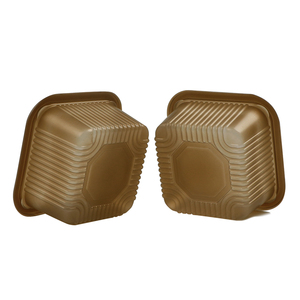 Food Grade Transparent Disposable Recyclable PP <strong>Individual</strong> Moon <strong>Cake</strong> <strong>Boxes</strong> Small Square Plastic Packaging Container for Pastries - Product Image 1