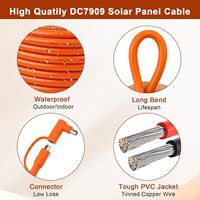 Câble d'extension de charge YouLong pour stockage d'énergie, ligne de connexion CC 8 mm, conducteur en laiton, 1,8 m, 12/14 AWG, PVC, indice de protection IP67, 250 V