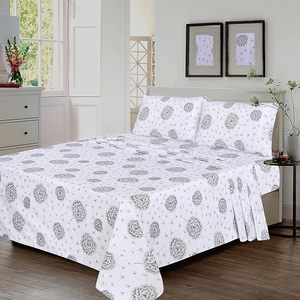 Siêu Mềm Tấm Sợi Nhỏ Đặt Chất Lượng Cao Tấm Bộ Đồ Giường Đặt Bộ - Product Image 2