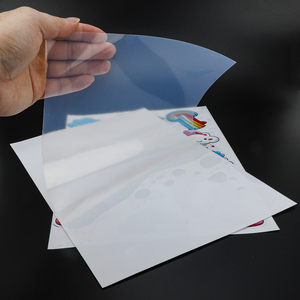 Cao cấp <span class=keywords><strong>A3</strong></span> A4 8.5x11 dính có thể in rõ ràng PVC phim trong suốt Sticker giấy cho máy in phun trang trí Sticker tấm - Product Image 5