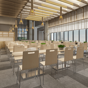 Ensemble de salle à manger, buffet, café McDonald's, restauration, chaise de cantine <span class=keywords><strong>en</strong></span> acier inoxydable, table <span class=keywords><strong>en</strong></span> bois industriel, table <span class=keywords><strong>en</strong></span> contreplaqué, chaises pour restauration rapide - Product Image 1