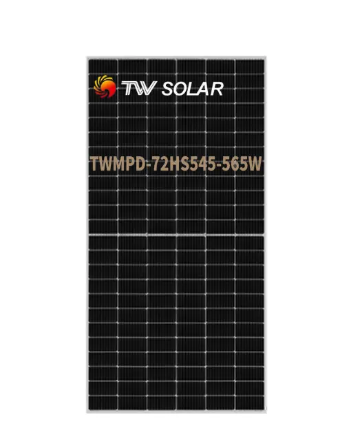 Tw TWMPD-72HS545-565W โซลาร์เซลล์545W 555W 560W แผงเซลล์แสงอาทิตย์แบบ144 182เซลล์ PERC Tongwei
