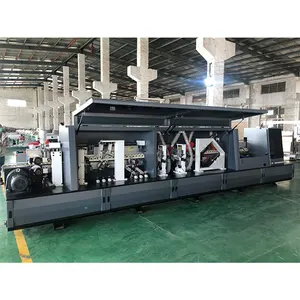 China Manufacture Woodworking Straight Line Automatic Wood 4 Heads Tracking Edge Banding Machine for Sale