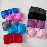 Rückenfreies Yoga-Set für Damen, zweiteilig, Bandeau-Sport-BH, Scrunch-Shorts, Slim Fit, Fitness-Outfit, Sportkleidung, Activewear