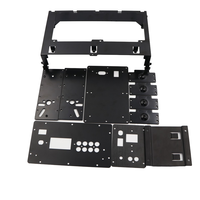 Peças de Metal Estampadas em Aço Laminado a Frio, Personalizadas com Precisão OEM/ODM, Peças Eletrônicas para Fechaduras Inteligentes com Revestimento Preto