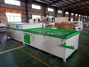 Industrial Automatic Plywood Laminating Machine with Thermal Film Coating - Double-Side HPL &amp; PVC Laminate Production <strong>System</strong> - Product Image 4