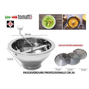 Moulin à légumes 3D professionnel de 30 cm, produit de haute qualité dans la catégorie des moulins - Product Image 1