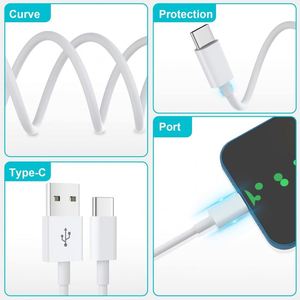 1M 2M 3M 2.4A USB Fast <b>Charging</b> <b>Cable</b> Android <b>Charging</b> Data <b>Cable</b> for iPhone 17 16 15 Samsung Galaxy S8 S10 USB Cord - Product Image 5