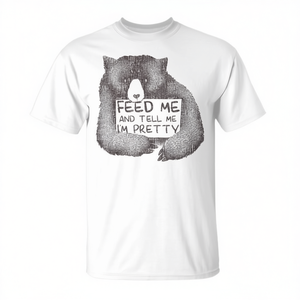 Camiseta Alimenta-me y dile que soy bonita, oso pardo - Product Image 2