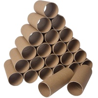 Tubo cilíndrico de papel kraft para polvo de afeitar, con tapa metálica a prueba de humedad, hecho a mano, desechable, ecológico, degradable.
