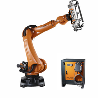 Robot palettiseur à 5 axes KUKA KR 180 R3200 PA avec contrôleur KUKA KRC4 SmartPAD IP65 Précision de 0,06 mm Robot industriel