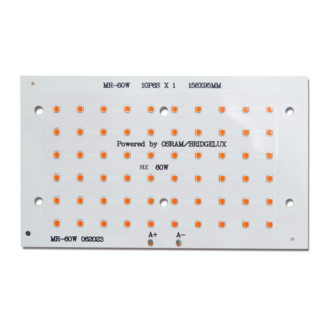 2835 SMD LED Floodlight Aluminum PCBA Board 3W-18W 94V-0 High Bright Outdoor Lighting Circuit Board