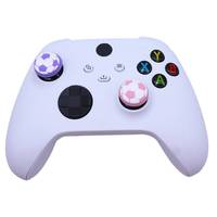 Capuchons de joystick en silicone antidérapants pour manette de jeu PS5, Xbox, Switch