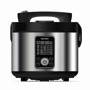 Cooker HOTSY HOT-X5A 5L Stainless Steel Large Capacity Electric Rice Cooker Multifunction Kitchen Home Appliance