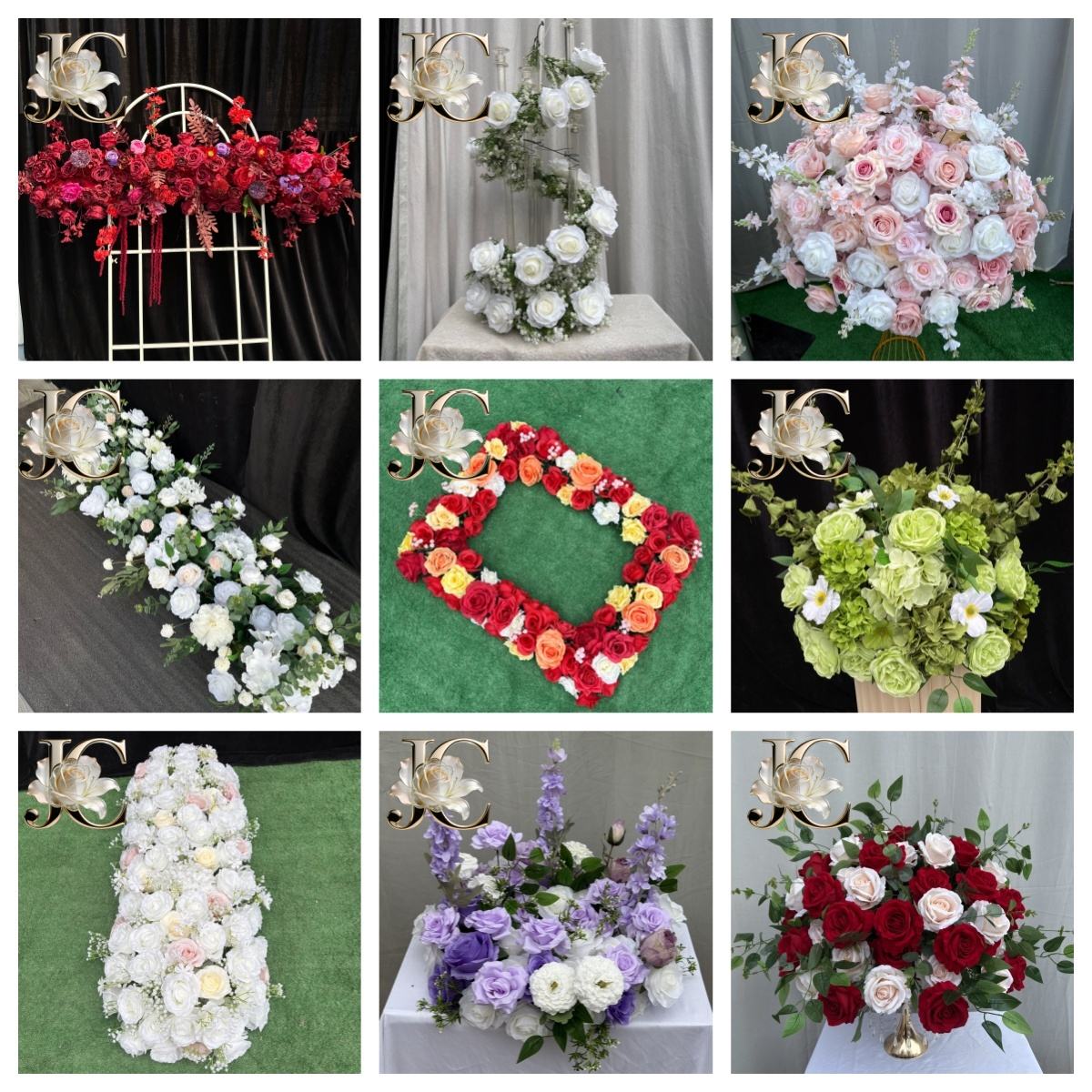 Centres de table fleuris 1