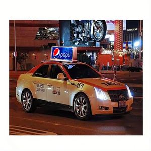 บอร์ดอัจฉริยะหน้าจอแสดงผลบนรถแท็กซี่ LED อินฟราเรดกลางแจ้ง P5แผงวิดีโอบนชั้นดาดฟ้าอุปกรณ์การแสดงโปสเตอร์ดิจิตอลราคาไม่แพง - Product Image 5