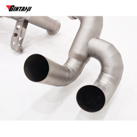 Système d'échappement Catback en titane sablé GINTANI pour Lamborghini Huracan LP580 LP600 LP610 5.2L V10