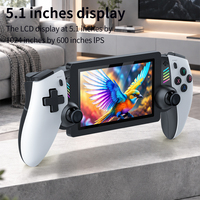 Console de jeu portable M50MAX Split, écran IPS 5,1 pouces, Android, 3000 mAh, plus de 20 000 jeux, 30 émulateurs, manette de jeu avec éclairage RGB