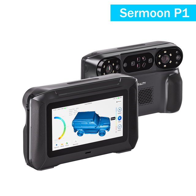 For Sermoon P1 3D Scanner New Professional Grade Handheld High Accuracy Fast Shipment 1 Year Warranty Hybrid Scanning Tech