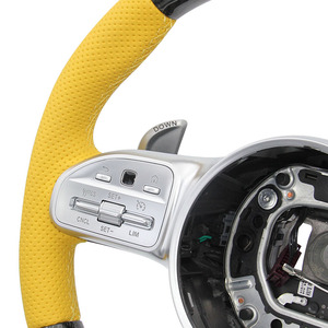 Volante de fibra de carbono para <span class=keywords><strong>mercedes</strong></span>-benz <span class=keywords><strong>Mercedes</strong></span>-AMG S 63 4MATIC + <span class=keywords><strong>Coupe</strong></span> 217364 2015 2020- - Product Image 2