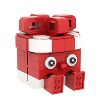 MOC1710 Juego de Bloques de Construcción Educativos de 257 Piezas en Caja de Regalo, Juguetes de Peluche Compatibles, Bajo MOQ, Gran Venta, Juguetes para Niños