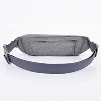 Sac banane personnalisé en polyester, sac bandoulière d'extérieur avec fermeture éclair et fermoir, durable et imperméable, unisexe
