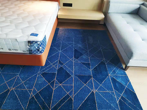 Tapis fait main en laine tuftée, style moderne, haut de gamme, antidérapant, imprimé animal, pour chambre, salon ou salle de golf - Product Image 4