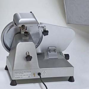 Rebanadora <span class=keywords><strong>De</strong></span> Carne B 2 Transportador Y 4 Mm Máquina Semiautomática Jamón 350 350Mm - Product Image 2