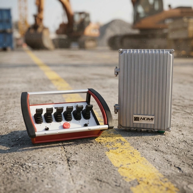 Energy Saving Hydraulic Joystick Remote Control Long Service Life for Continuous Engineering Use