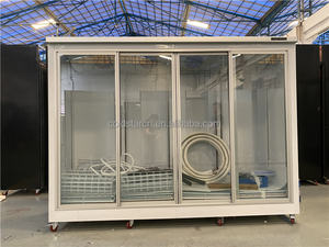 ขายปลีกตู้แช่แก้วหลายประตูเครื่องดื่มน้ําอัดลมดอกไม้อุปกรณ์แสดงเชิงพาณิชย์ข้างเคียงตู้เย็น <span class=keywords><strong>Lg</strong></span> Bar - Product Image 5