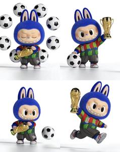 100% Original POP MART Labubu FIFAs Worlds Cup Vinyl Plush Big Doll Limited Edition Collectible Figure for Fans Gift - Product Image 4