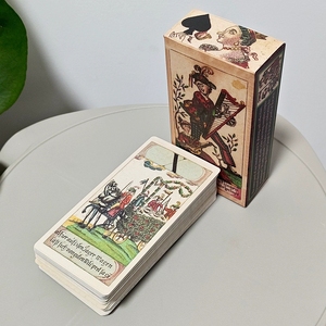 Impresión de Mazos de Cartas Oráculo Personalizados para Artistas Independientes, Tarjetas de Tacto Suave de 350 g/m² con Guía de Tapa Dura, MOQ Bajo, Cartas Espirituales - Product Image 1