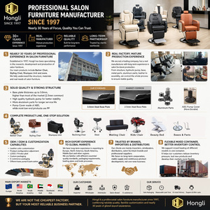 Poltrona da Barbiere Idraulica Personalizzabile con Logo, per <span class=keywords><strong>Uomo</strong></span>, Resistente, Arredamento per Salone, Fornitore e Distributore all'Ingrosso - Product Image 5