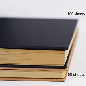 <span class=keywords><strong>Quaderno</strong></span> Vintage in Carta Kraft per Disegno, Scrittura e Scrapbooking, Pagine Bianche, Libro d'Arte Fatto a Mano - Product Image 2