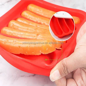 แม่พิมพ์ซิลิโคนทำไส้กรอก 6 ช่อง สำหรับทำไส้กรอกโฮมเมด อบ <span class=keywords><strong>นึ่ง</strong></span> ทำฮอทดอก ทำ<span class=keywords><strong>เค้ก</strong></span> - Product Image 2