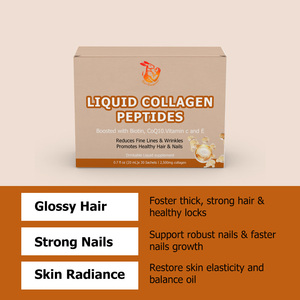 OEM ODM Collagen Peptide Oral <b>Liquid</b> with Collagen <b>Biotin</b> Restore Skin Elasticity and Balance Oil Herbal Supplements <b>Liquid</b> - Product Image 2