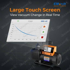 Bomba de Vacío Inteligente para HVAC y Automoción Elitech V700, 7 CFM, 2 Etapas, Pantalla Táctil, Aplicación Inteligente - Product Image 3