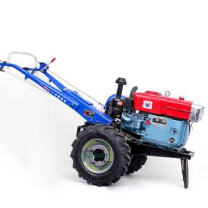 Motoculteur diesel chinois 16 CV 24 CV avec pièces <span class=keywords><strong>de</strong></span> rechange, pneus et charrue à 3 disques pour l'agriculture en petites surfaces - Product Image 2