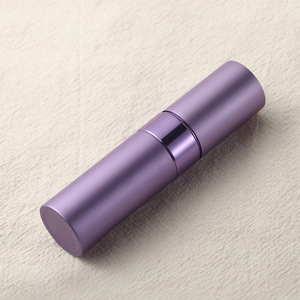 Portable 8ml Glass Perfume Atomizer Rotating Press Design Travel Refillable <b>Empty</b> <b>Spray</b> <b>Bottle</b> - Product Image 6