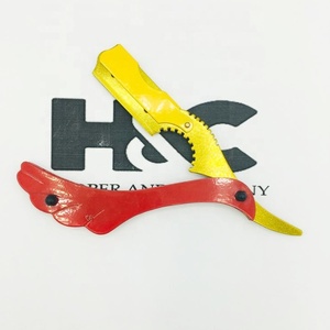 Top Sale <b>Razor</b> Wing Design Barber <b>Straight</b> <b>Razor</b> Cut Throat <b>Razor</b> For Shaving Butterfly Design - Product Image 2