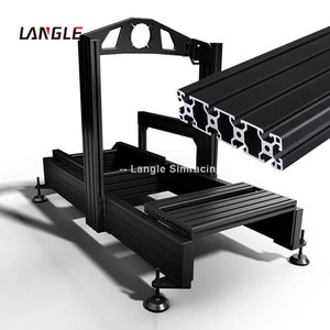 40160 <strong>Racing</strong> <strong>Sim</strong> Cockpit <strong>Rig</strong> <strong>Sim</strong> <strong>Racing</strong> Cockpit with Seat Steering Wheel Pedals Full <strong>Racing</strong> <strong>Setup</strong> for Immersive Simulation - Product Image 4