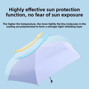 Parapluie promotionnel extra large en acier inoxydable épais avec <span class=keywords><strong>logo</strong></span> personnalisé, double usage, haut de gamme, pliable, automatique et robuste - Product Image 2