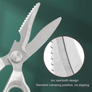 2022 Hot-sell Craft Scissors Multifunctional <strong>Kitchen</strong> Chicken Bone Scissors, High Strength <strong>Kitchen</strong> Scissors Household Necessities - Product Image 4