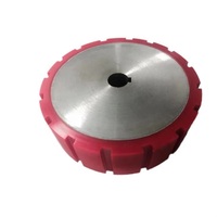 Collection de roues en PU de qualité supérieure pour usine, roues en silicone, noyau robuste en acier et aluminium avec revêtement en PU