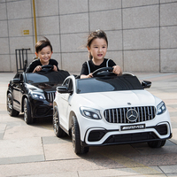 Lizenzierter Mercedes Benz AMG GLC63S COUPE 12V Batteriebetriebenes Kinderfahrzeug Elektroauto für Kinder mit Fernbedienung