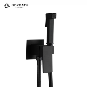 Juego de Ducha Shattaf con Agua Fría y Caliente, Acero Inoxidable 304 de Alta Calidad, Diseño Moderno en Oro Cepillado con Certificación CE para <span class=keywords><strong>Baño</strong></span>, Apartamento y Hotel - Product Image 2