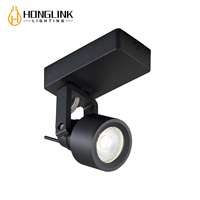 Spot LED de plafond GU10 encastré, orientable, pour intérieur, économe en énergie, en aluminium