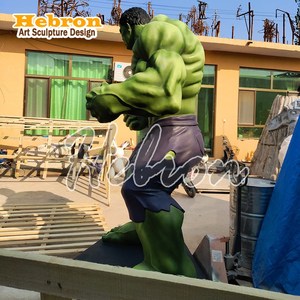 Popolare Statua di <span class=keywords><strong>Hulk</strong></span> in Cartone Importato da 2 Metri, Prodotto in Scala Propriamente Proposta, Figura 3D Stereoscopica di <span class=keywords><strong>Marvel</strong></span> - Product Image 5